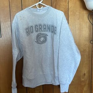College oversized sweatshirt